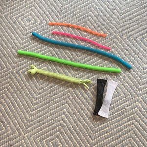 Noodles and marble track